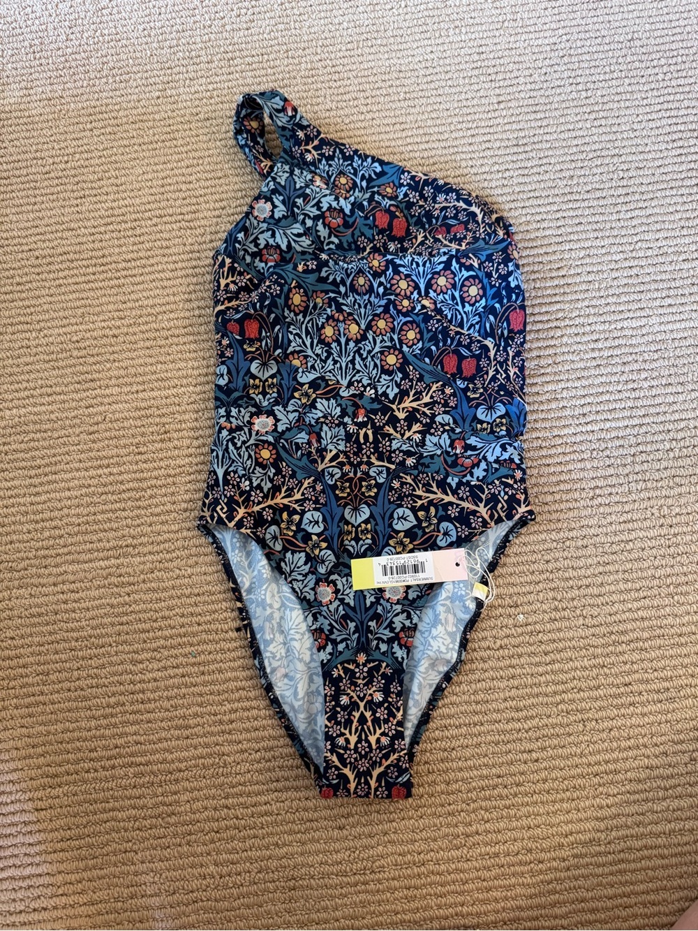 summersalt Morris and co Floral The Sidestroke One-Piece Swimsuit